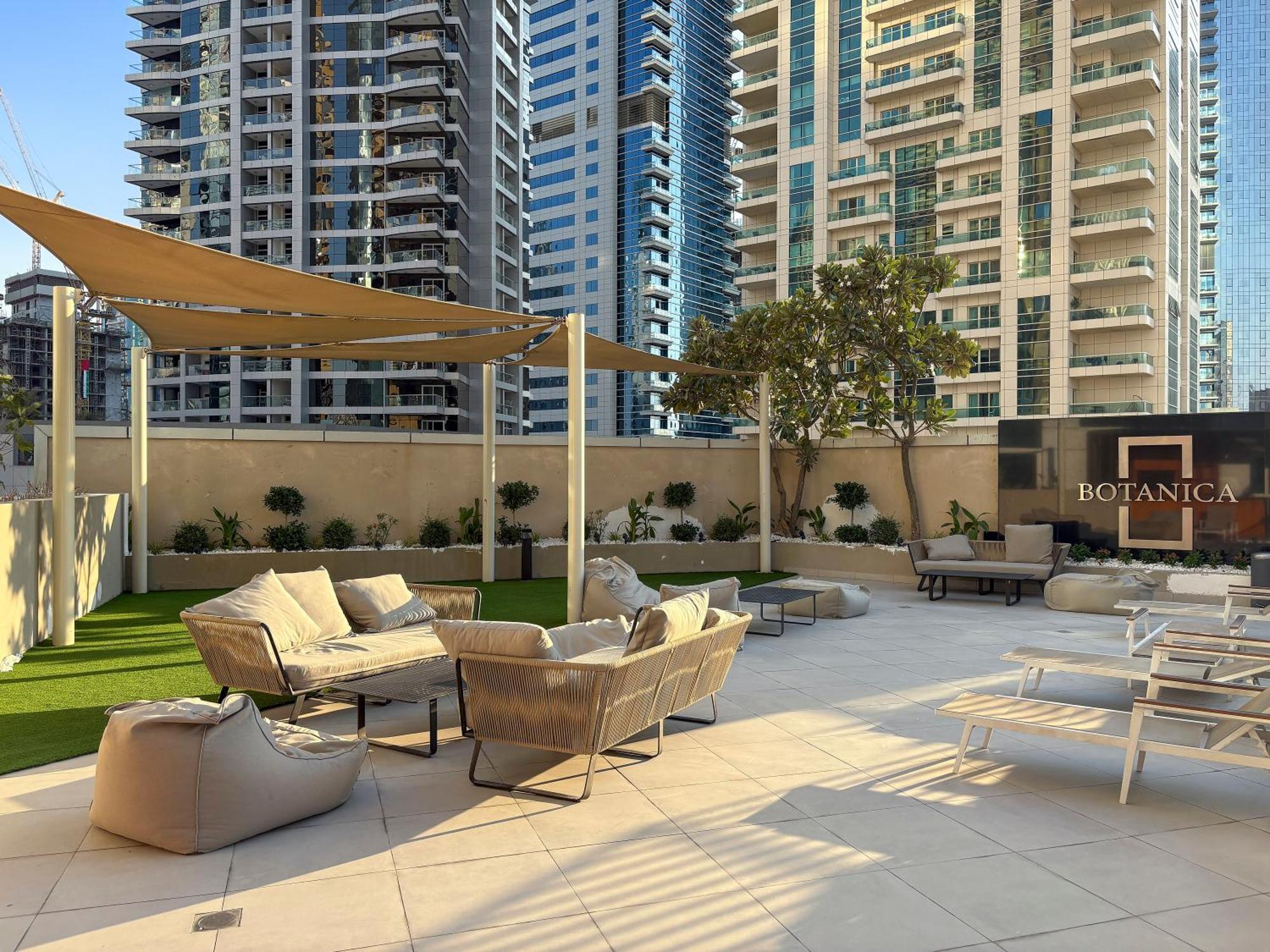 Spacious 1Br Botanica Towers, Dubai Marina Lejlighed Eksteriør billede